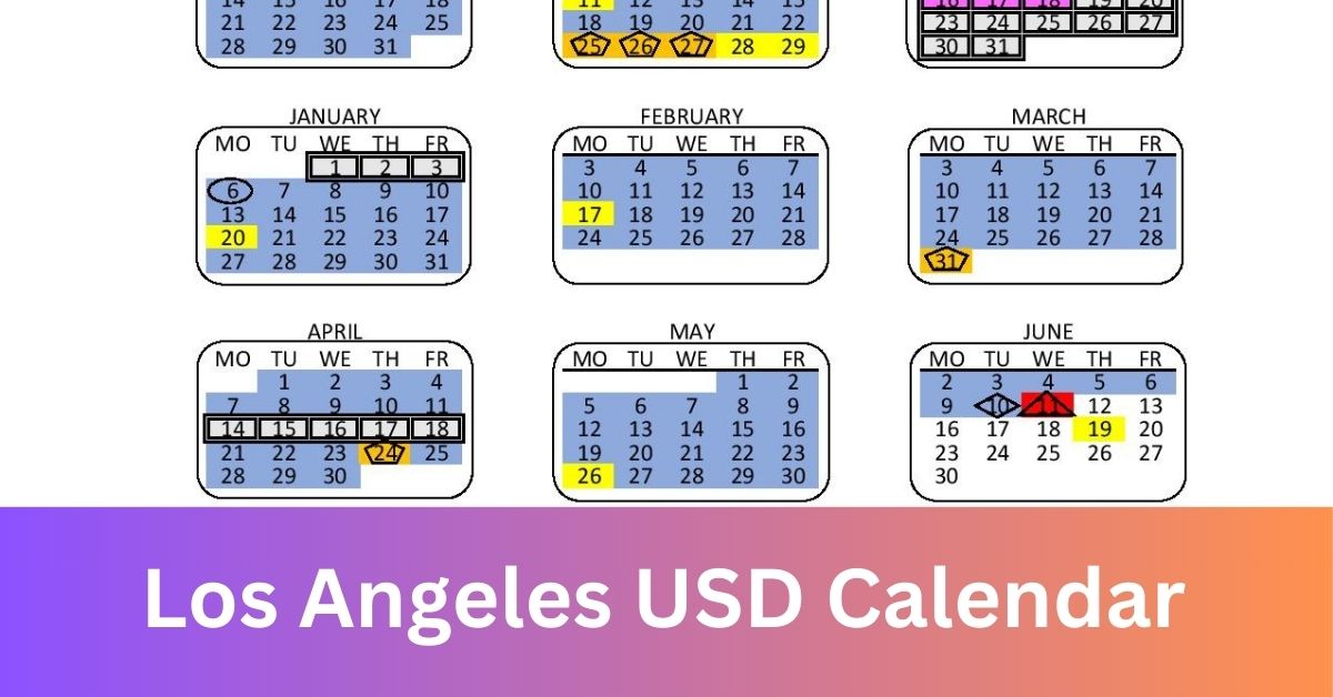 LAUSD academic calendar