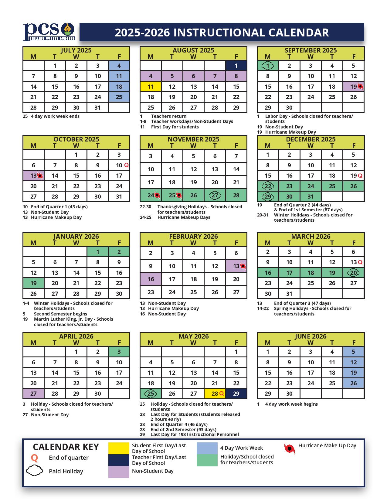 Pinellas County Schools Calendar 2025 2026 Download Now Pinellas County Schools Calendar 2025 2026 Download Now